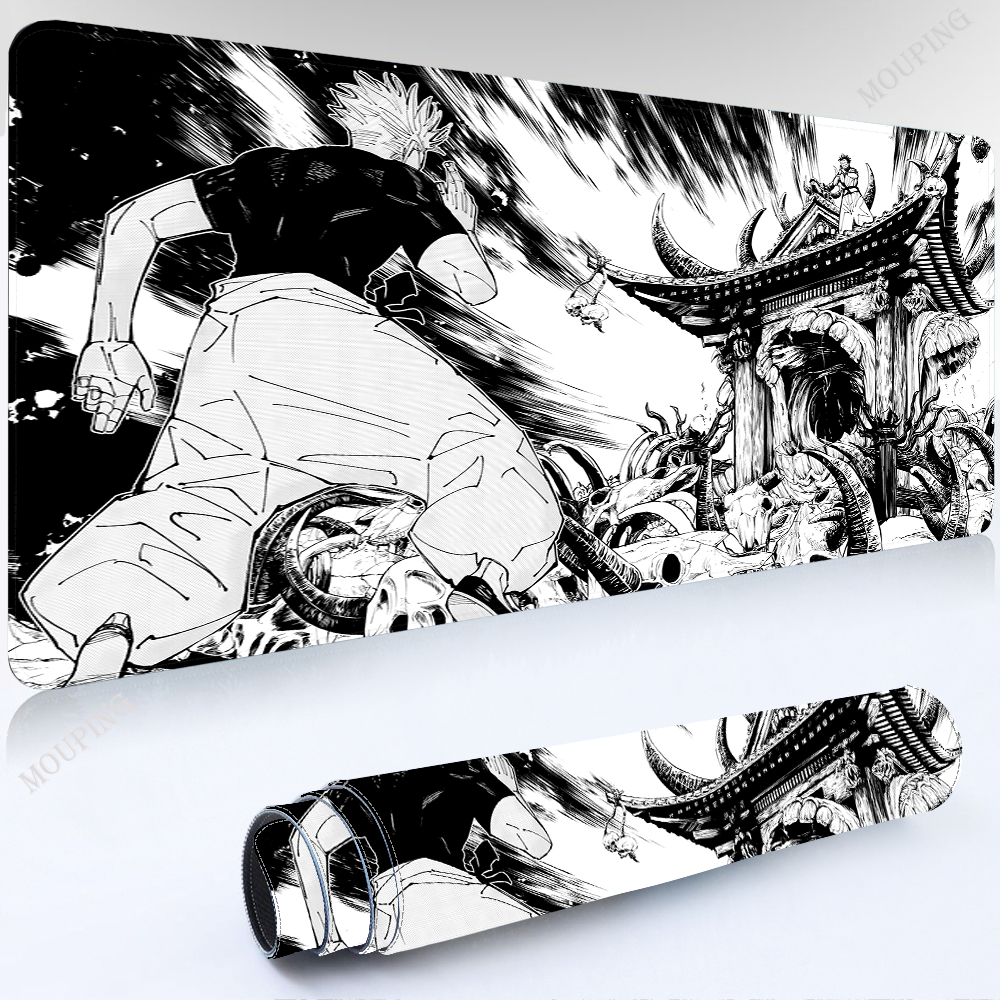 Desk Setup Productivity - Mousepad Laptop Office Desk Anime Mouse