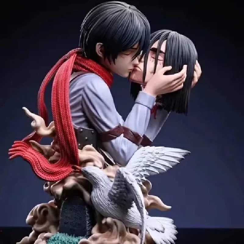 Desk Setup Tv - Attack On Titan Anime Figures Eren