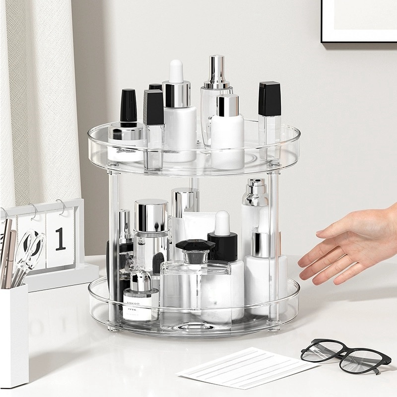 1pc rotating cosmetics storage - Desk Setup Productivity บทวิจารณ์และราคา