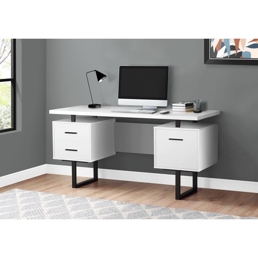 I 7631 Computer Desk, Home Off - Work Desk Home Setup บทวิจารณ์และราคา