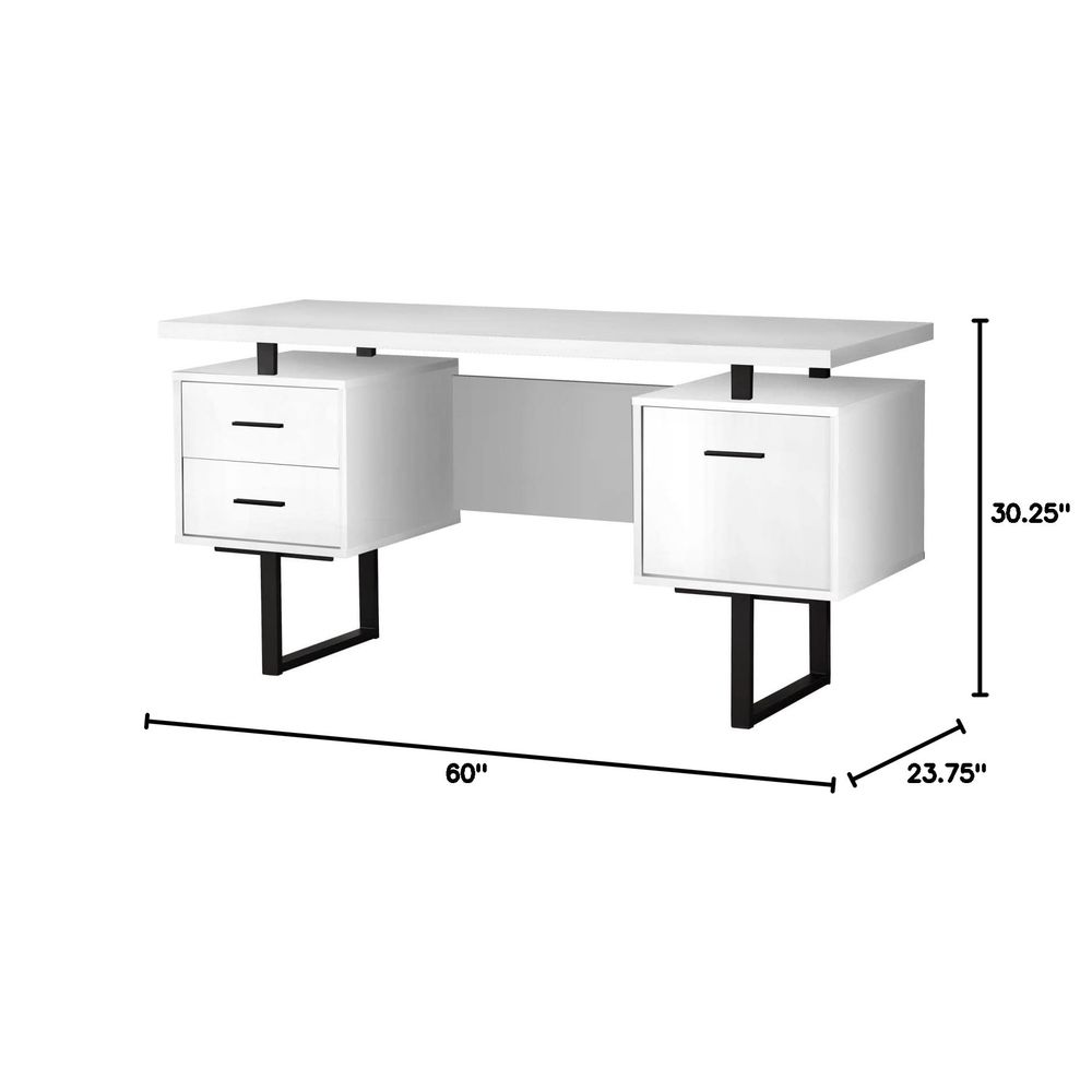I 7631 Computer Desk, Home Off - Work Desk Home Setup บทวิจารณ์และราคา