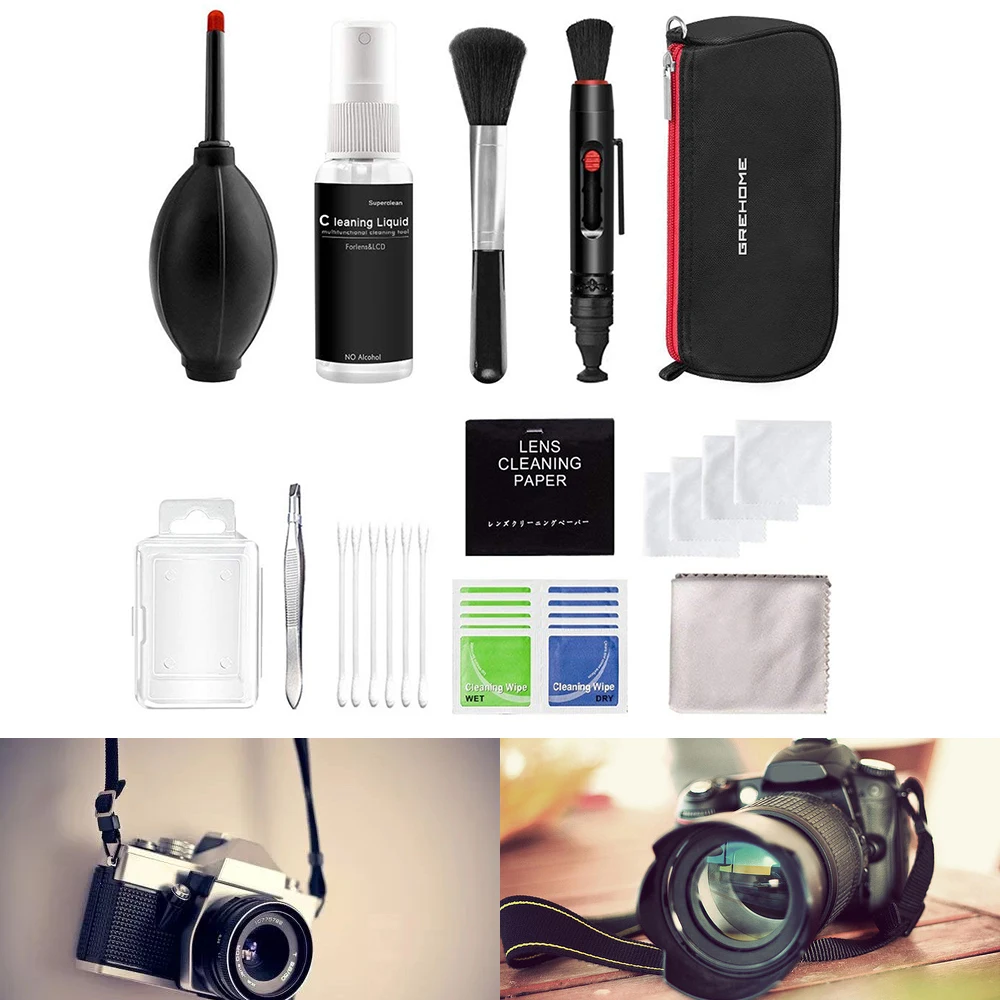Camera Cleaner Kit DSLR Lens D - Monitor Cleaning Kit บทวิจารณ์และราคา