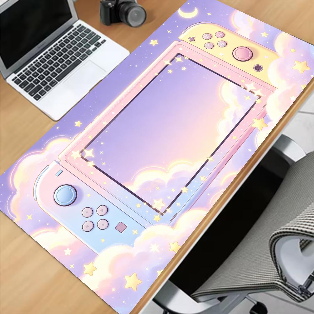 Moon and Stars Large Desk Mat  - Desk Setup Accessories Aesthetic บทวิจารณ์และราคา