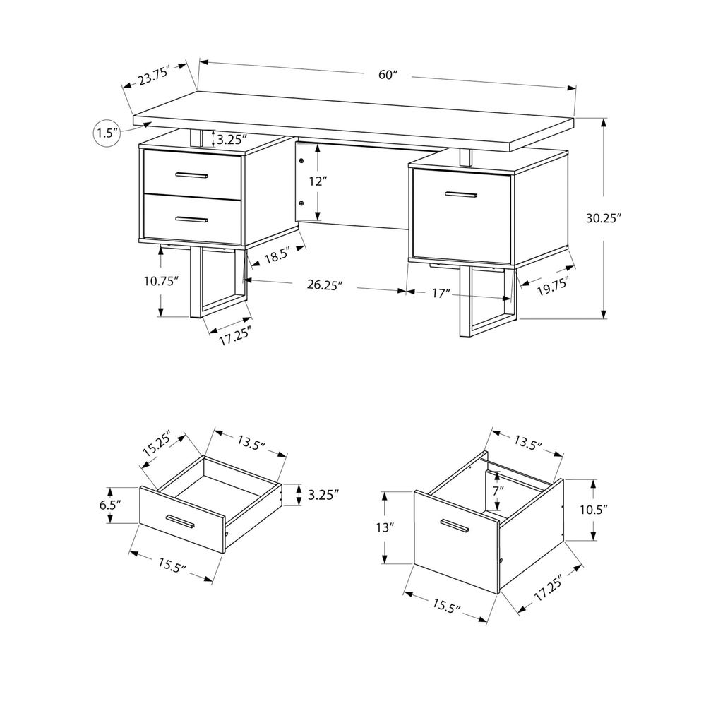 Specialties I 7626 Computer De - Work Desk Home Setup บทวิจารณ์และราคา