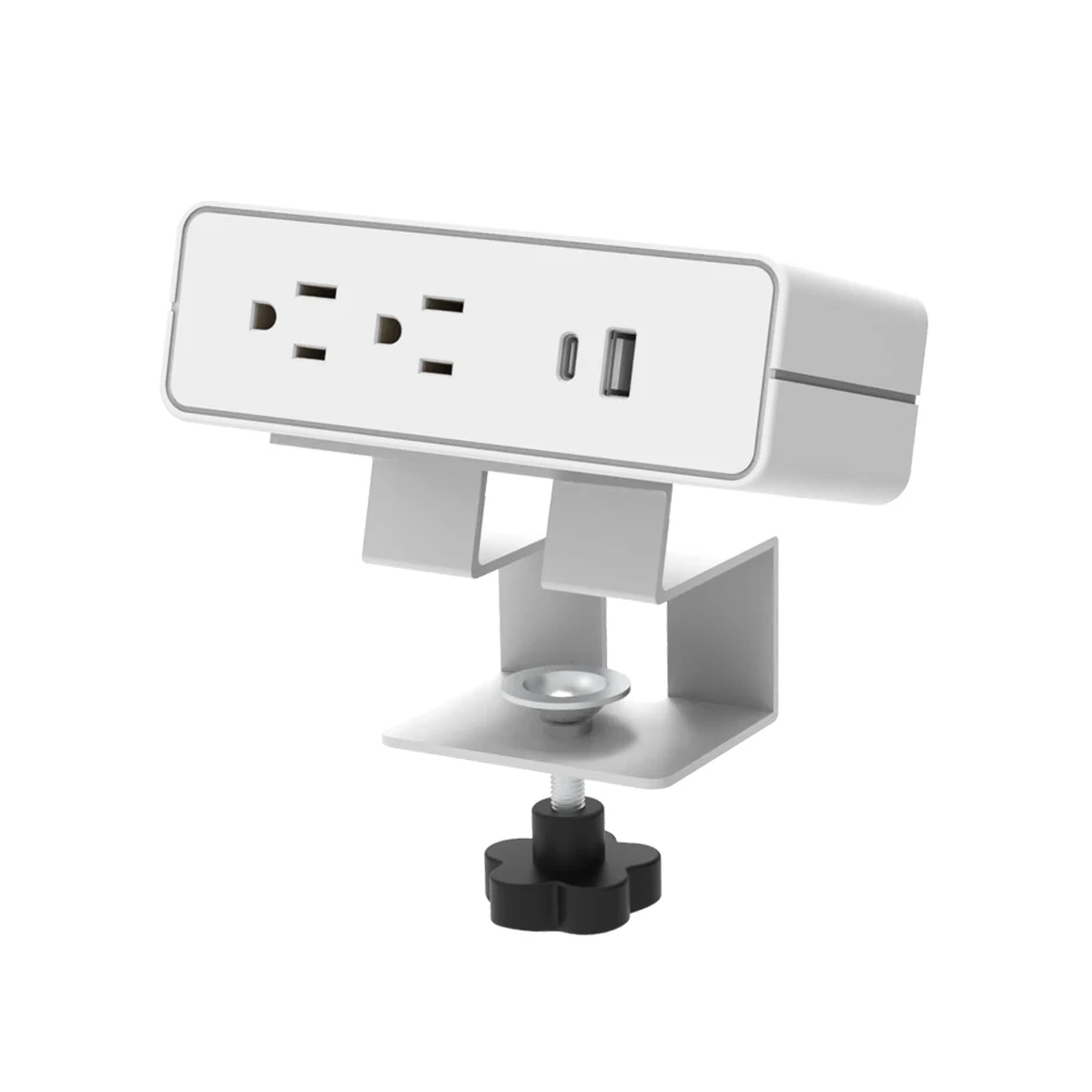 OMNI Desk Clamp Ac Power & Usb - Dual Monitor Desk Setup บทวิจารณ์และราคา