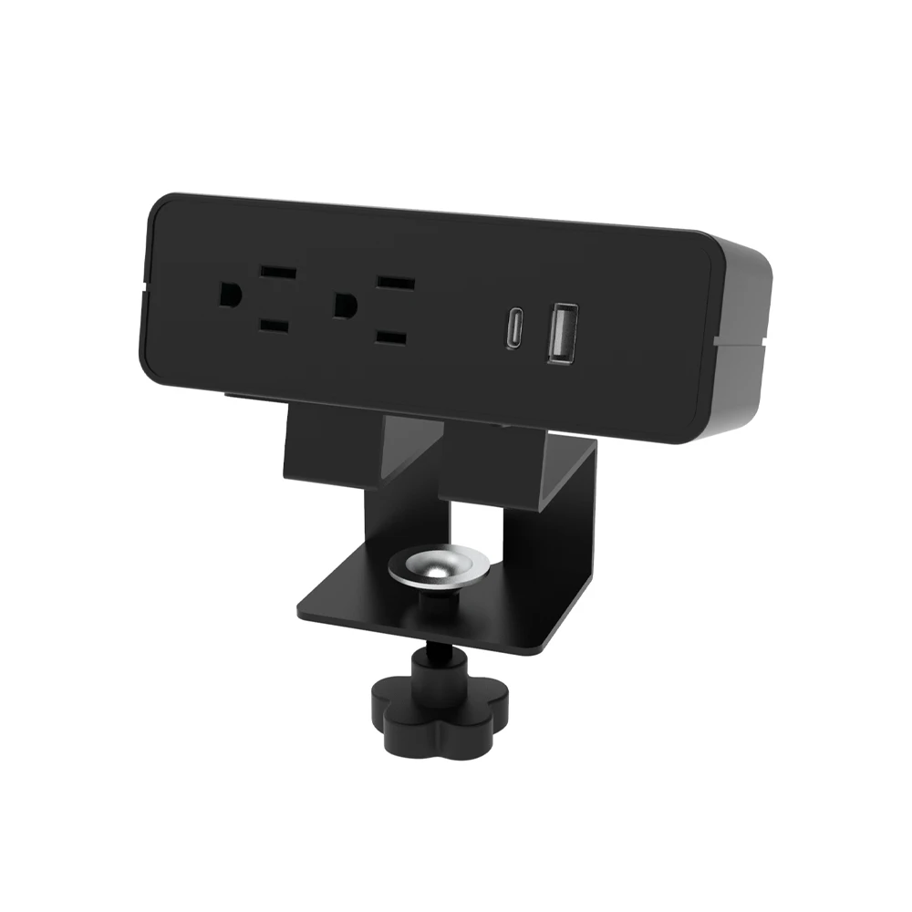 OMNI Desk Clamp Ac Power & Usb - Dual Monitor Desk Setup บทวิจารณ์และราคา