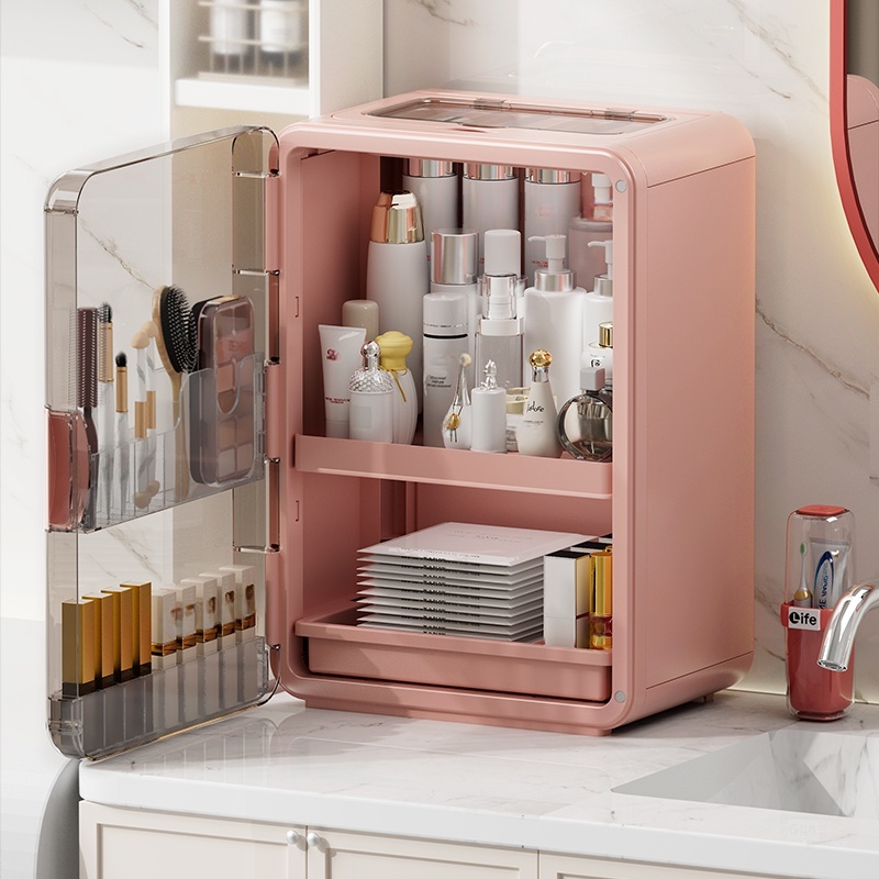 1 pcs Cosmetics storage box, d - Desk Setup Productivity บทวิจารณ์และราคา