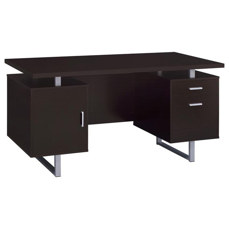 Cappuccino Floating Top Office - Work Desk Home Setup บทวิจารณ์และราคา