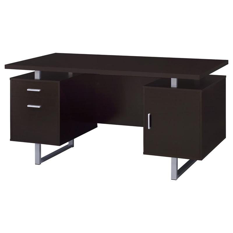 Cappuccino Floating Top Office - Work Desk Home Setup บทวิจารณ์และราคา
