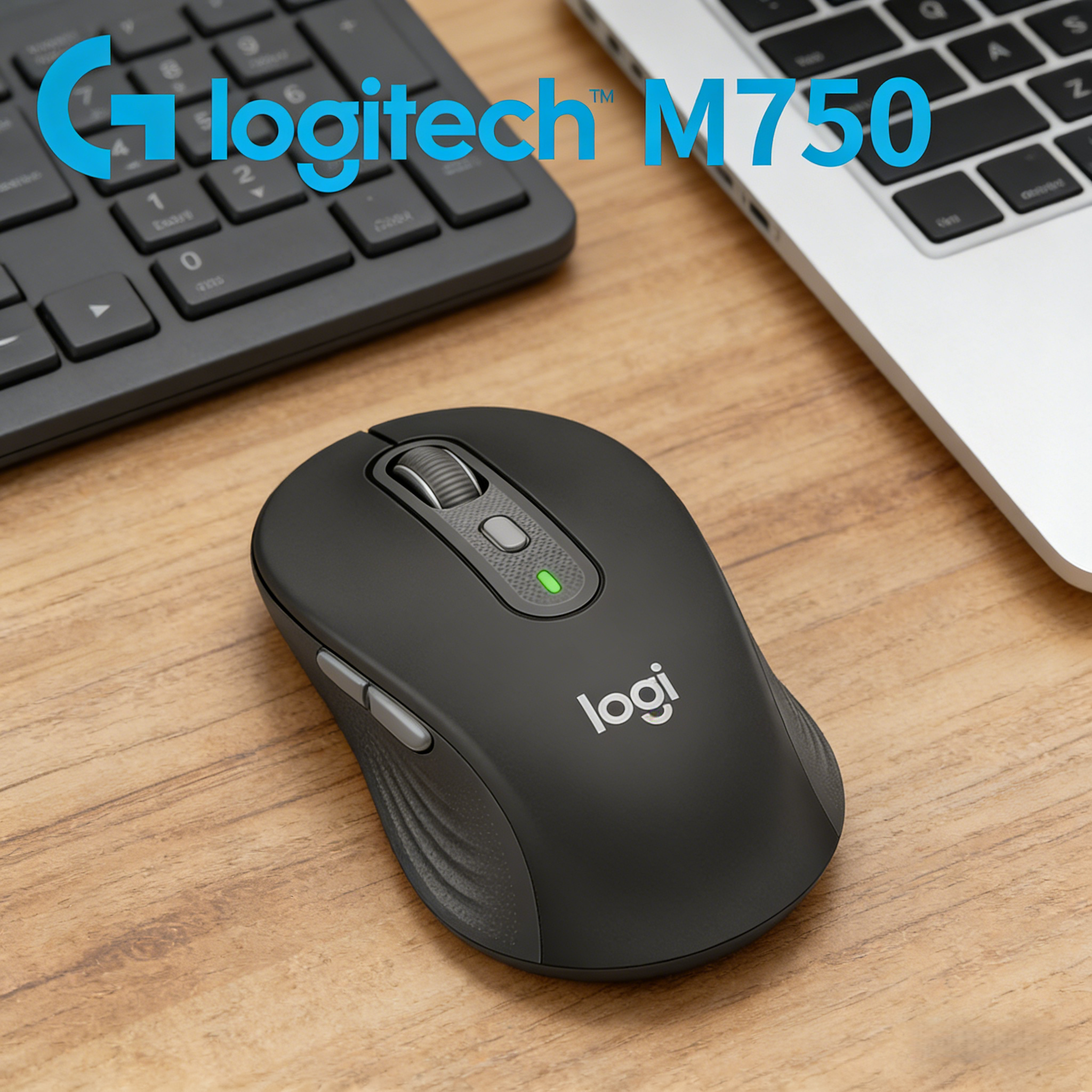 Logitech M750 L Wireless Mouse - Desk Setup Programmer บทวิจารณ์และราคา