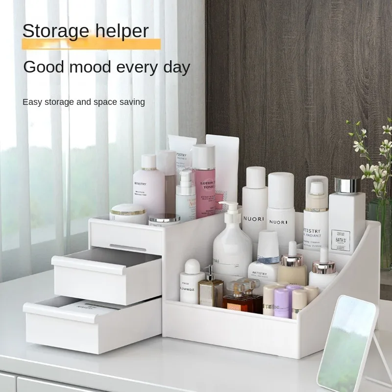 Skin Care Products Desktop Dor - Desk Setup Productivity บทวิจารณ์และราคา