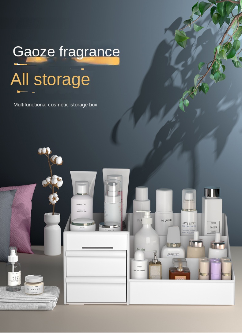 Skin Care Products Desktop Dor - Desk Setup Productivity บทวิจารณ์และราคา