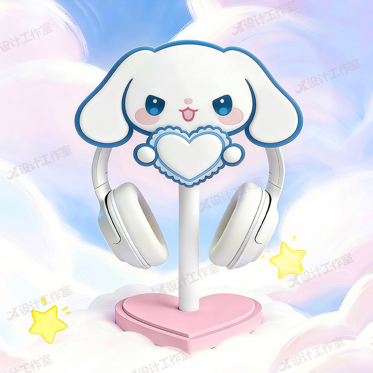 New Cinnamoroll Over Ear Headp - Desk Setup Editing บทวิจารณ์และราคา