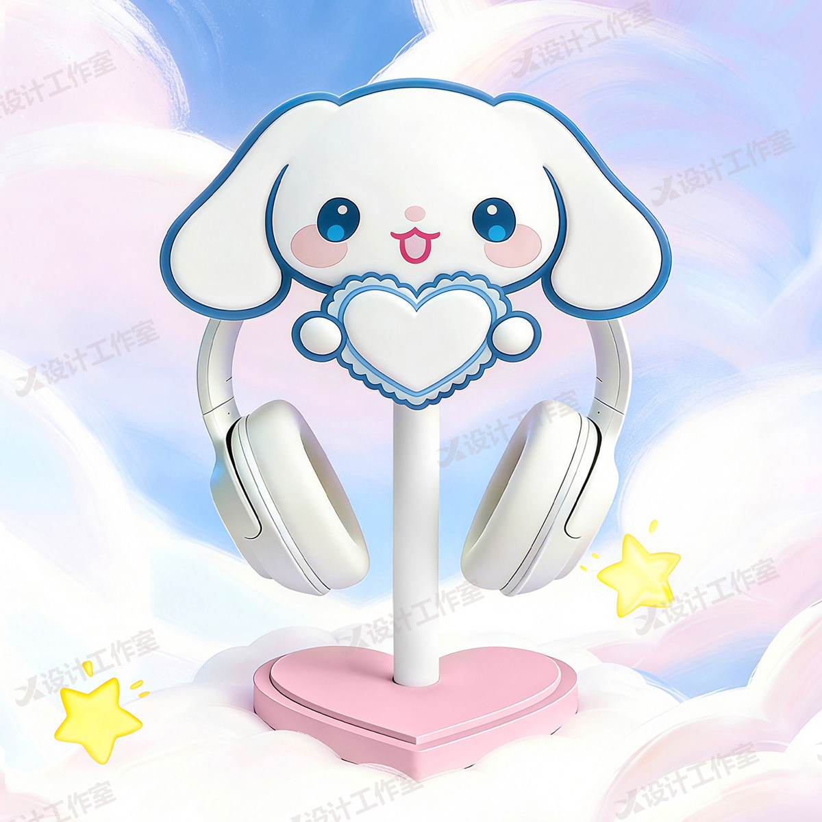 New Cinnamoroll Over Ear Headp - Desk Setup Editing บทวิจารณ์และราคา