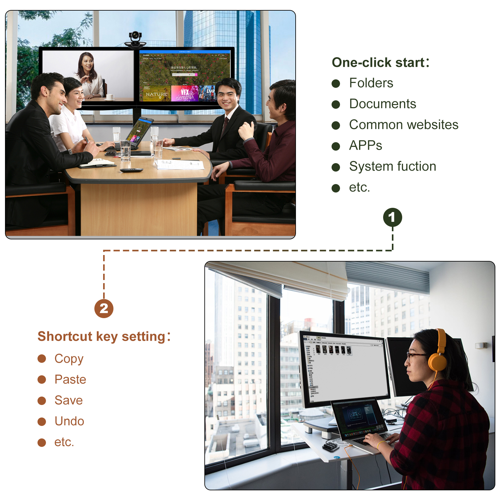 Multifunctional Keyboard with  - Desk Setup Programmer บทวิจารณ์และราคา