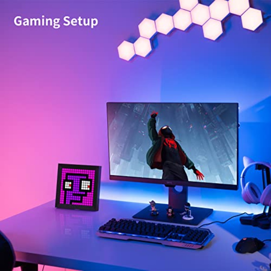 LED Light Pixel Display Panel  - Desk Setup Tv บทวิจารณ์และราคา