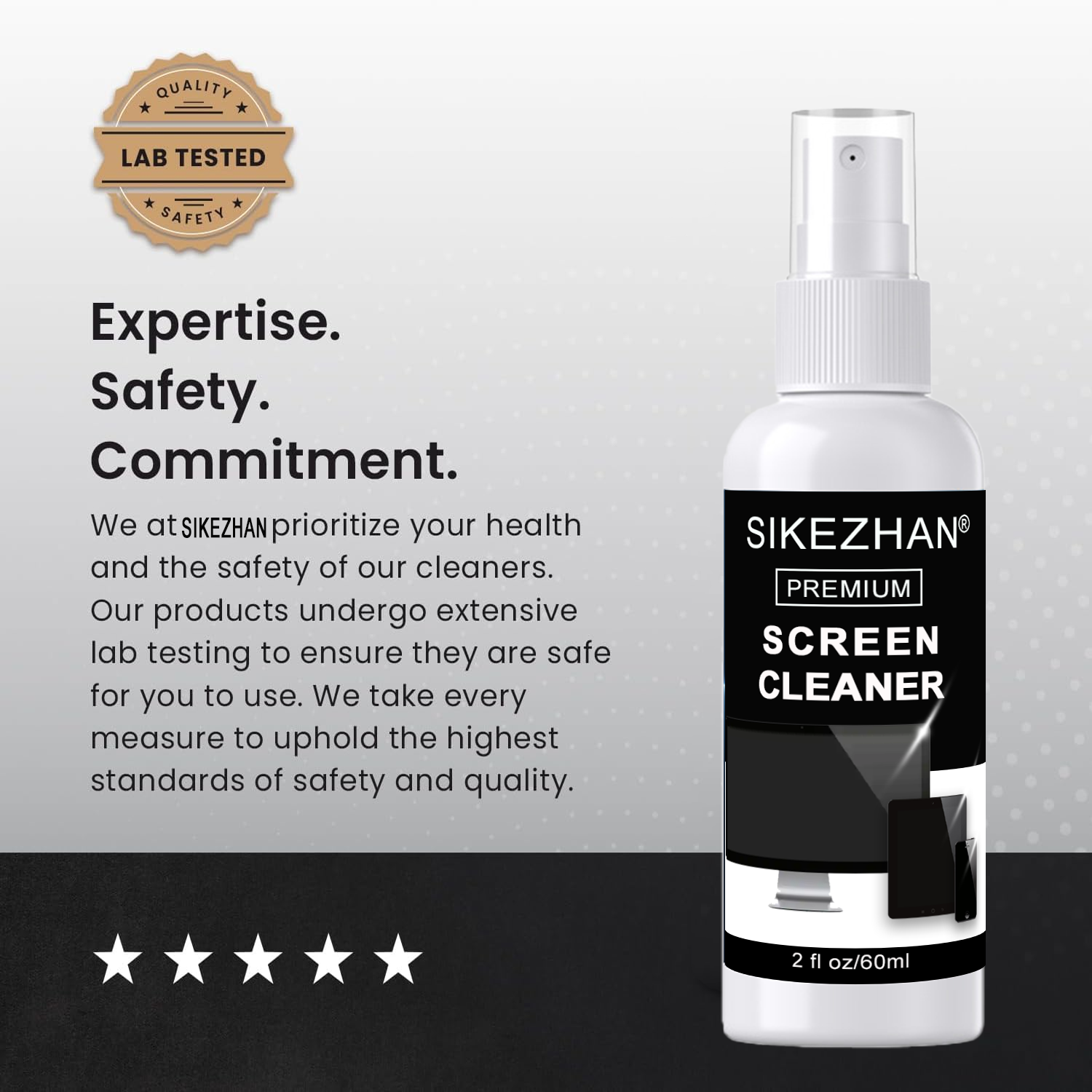 Premium 60ml Screen Cleaner Sp - Monitor Cleaning Kit บทวิจารณ์และราคา
