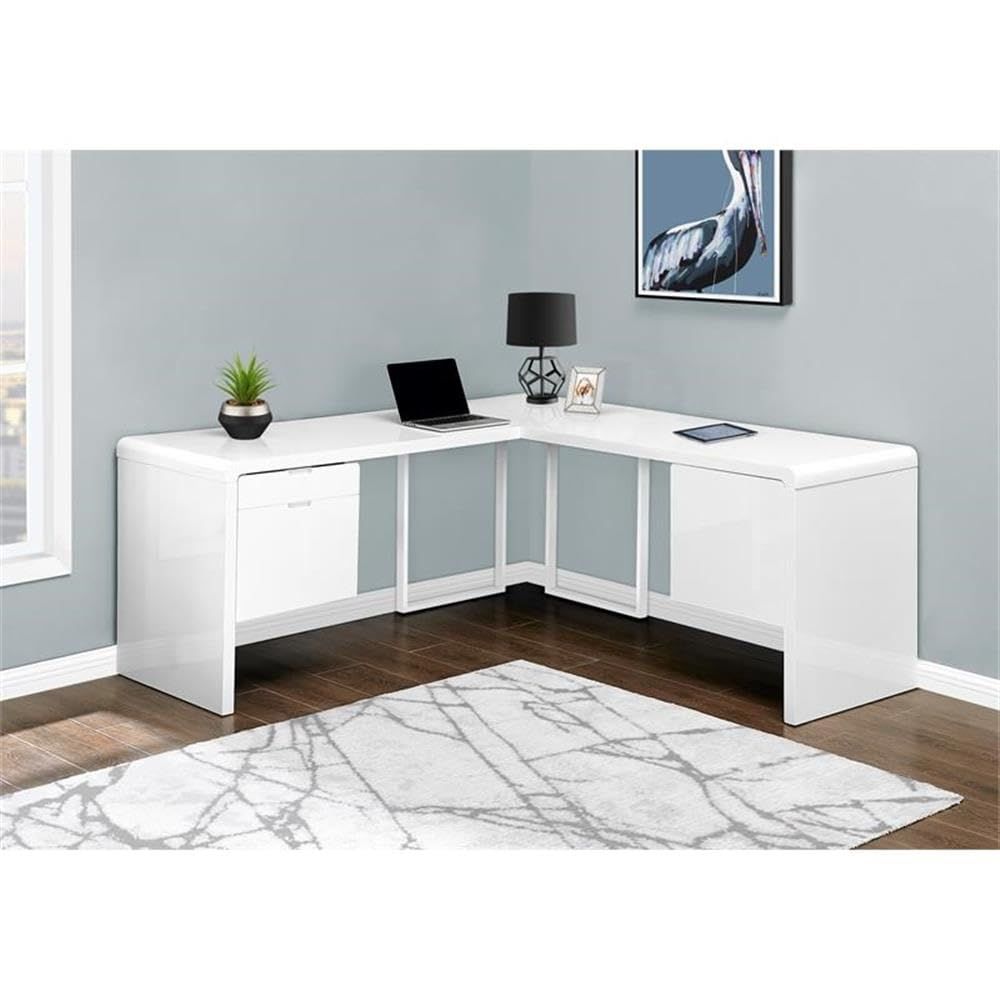 I 7582 Computer Desk, Home Off - Work Desk Home Setup บทวิจารณ์และราคา