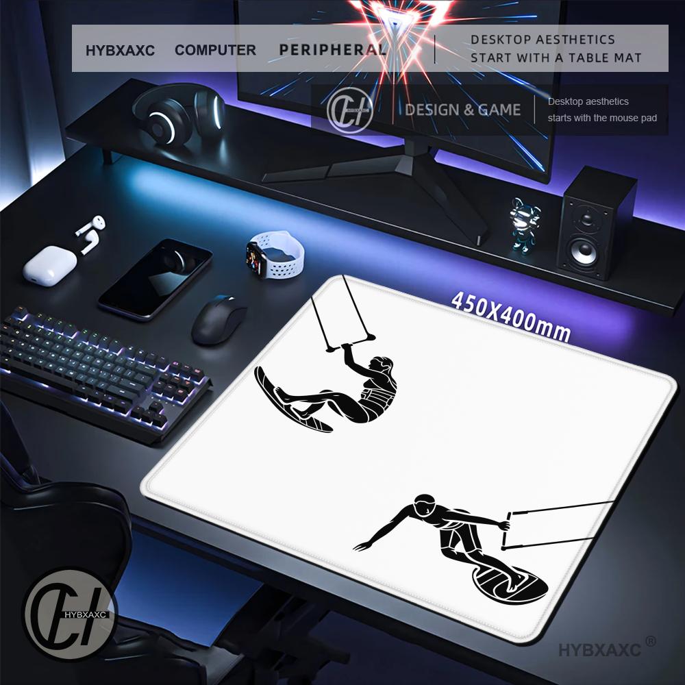 HYBXAXC Kitesurf Line Art Mous - Work Desk Home Setup บทวิจารณ์และราคา