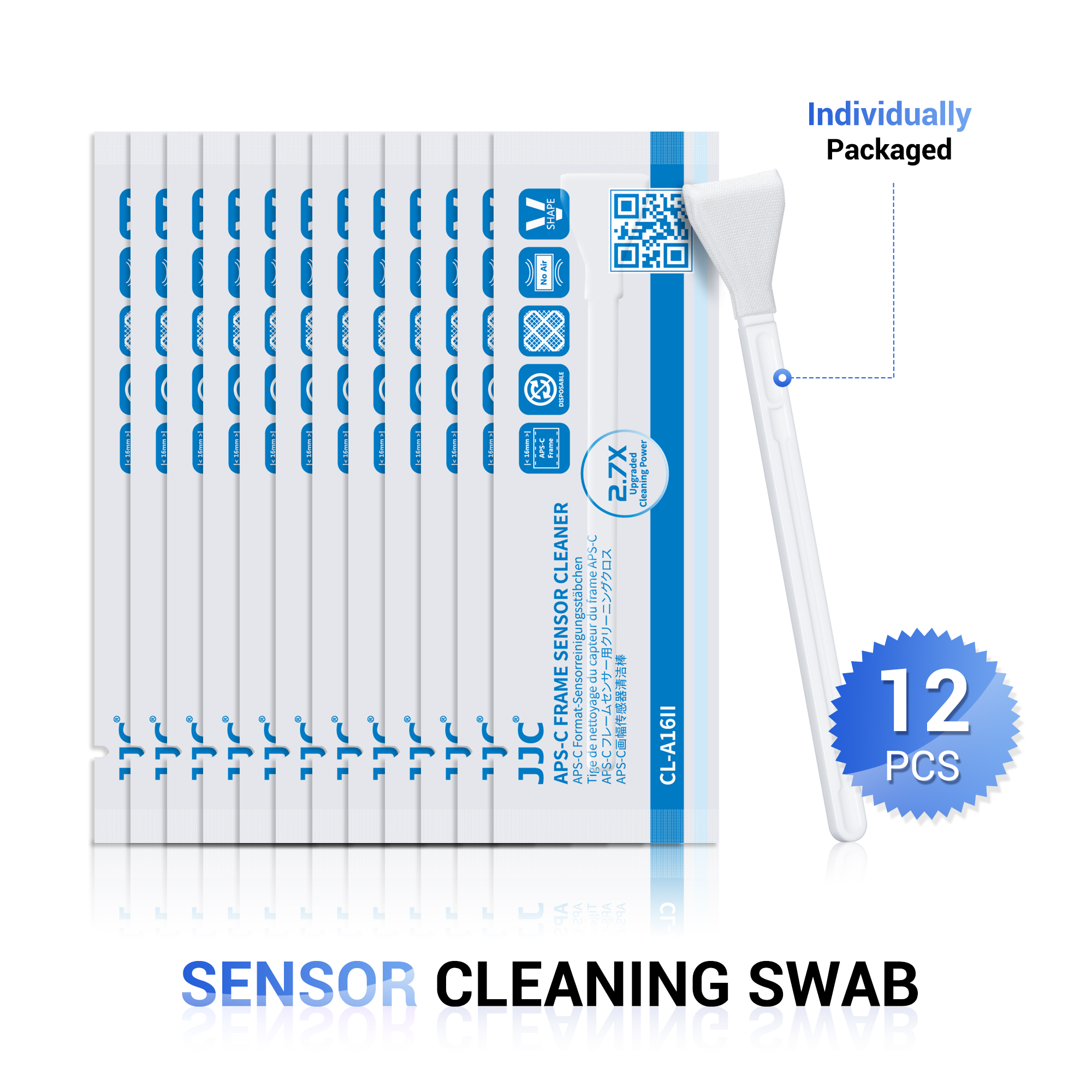 JJC 12pcs Full Frame Sensor Cl - Monitor Cleaning Kit บทวิจารณ์และราคา