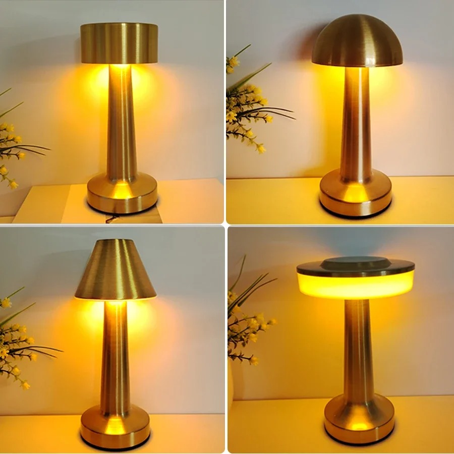 LED Touch Table Lamp Rechargea - Desk Setup Study บทวิจารณ์และราคา