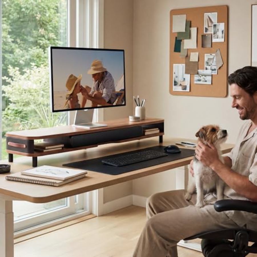 Dual monitor riser for ergonom - Dual Monitor Desk Setup บทวิจารณ์และราคา