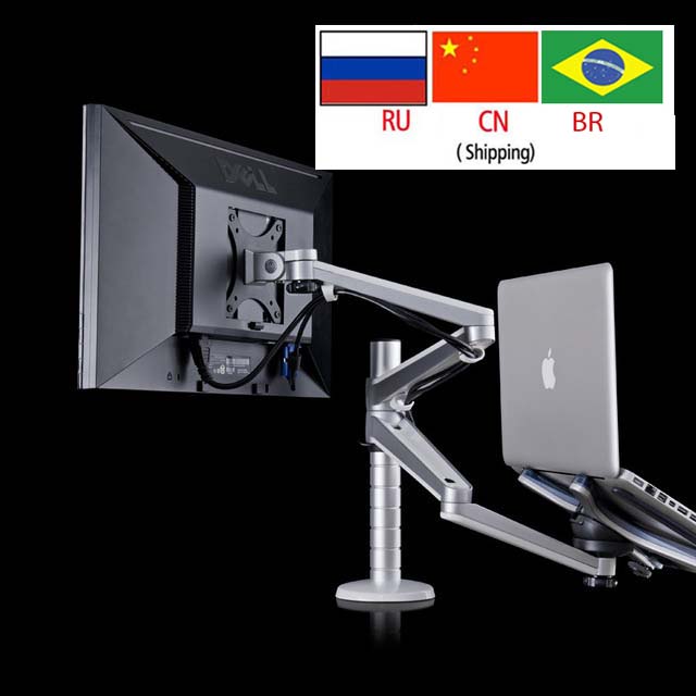 OA-7X Multimedia Desktop Dual  - Dual Monitor Desk Setup บทวิจารณ์และราคา