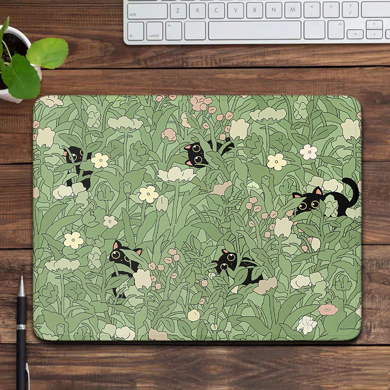 Green Desk Mat Nature Mouse Pa - Desk Setup Accessories Aesthetic บทวิจารณ์และราคา