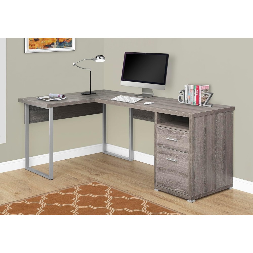 I 7255 Computer Desk, Home Off - Work Desk Home Setup บทวิจารณ์และราคา
