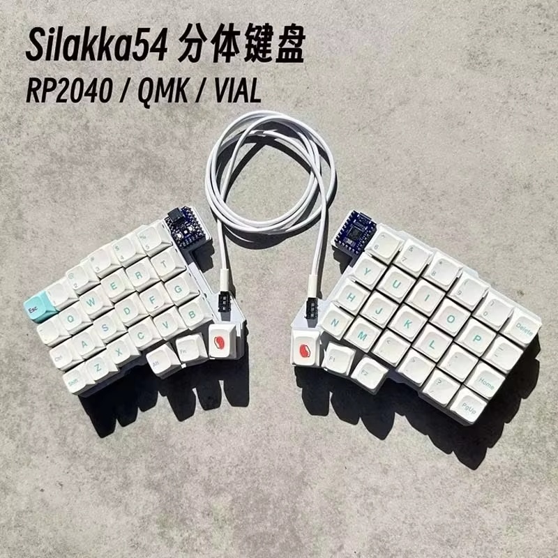 Silakka54 Ergonomic Split Mech - Desk Setup Programmer บทวิจารณ์และราคา