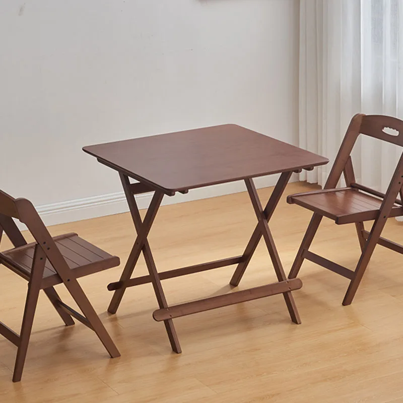 Portable Square Folding Table  - Desk Setup Small Space บทวิจารณ์และราคา