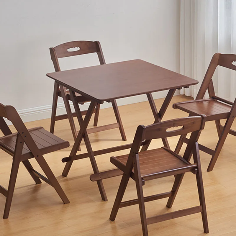 Portable Square Folding Table  - Desk Setup Small Space บทวิจารณ์และราคา
