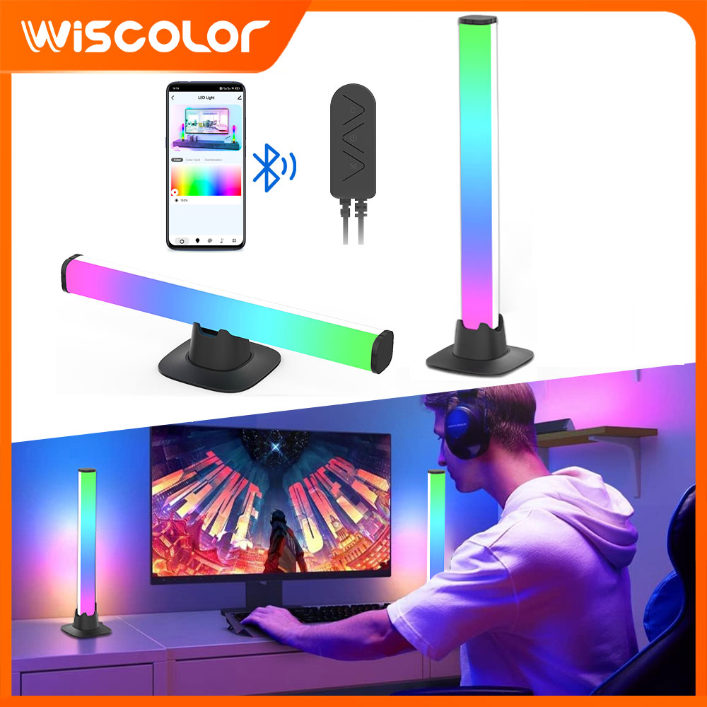 RGB LED Lights Bar Bluetooth S - Desk Setup Tv บทวิจารณ์และราคา