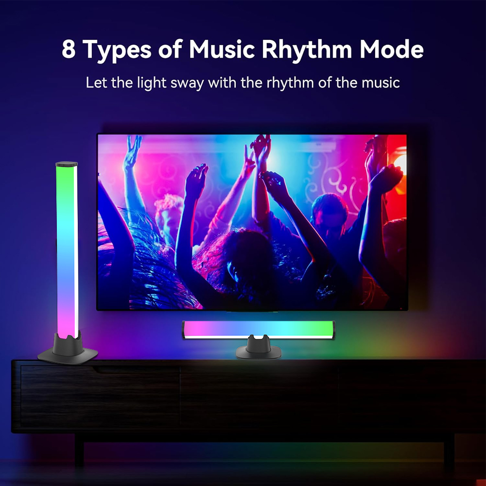 RGB LED Lights Bar Bluetooth S - Desk Setup Tv บทวิจารณ์และราคา