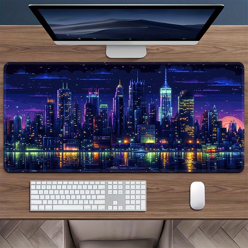 Wide Gaming Mouse Pad precisio - Desk Setup For Studying บทวิจารณ์และราคา