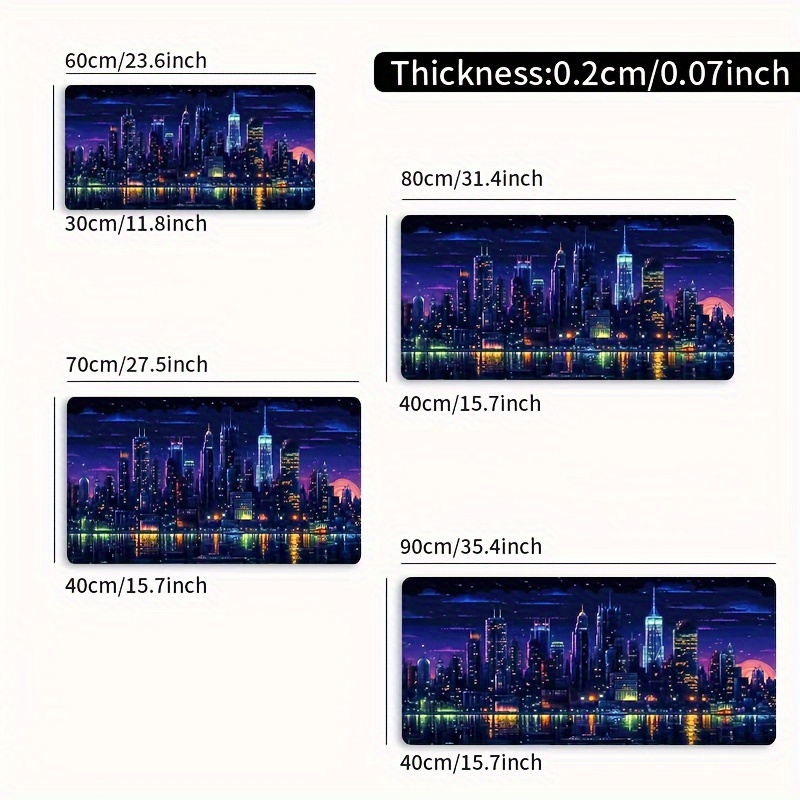 Wide Gaming Mouse Pad precisio - Desk Setup For Studying บทวิจารณ์และราคา