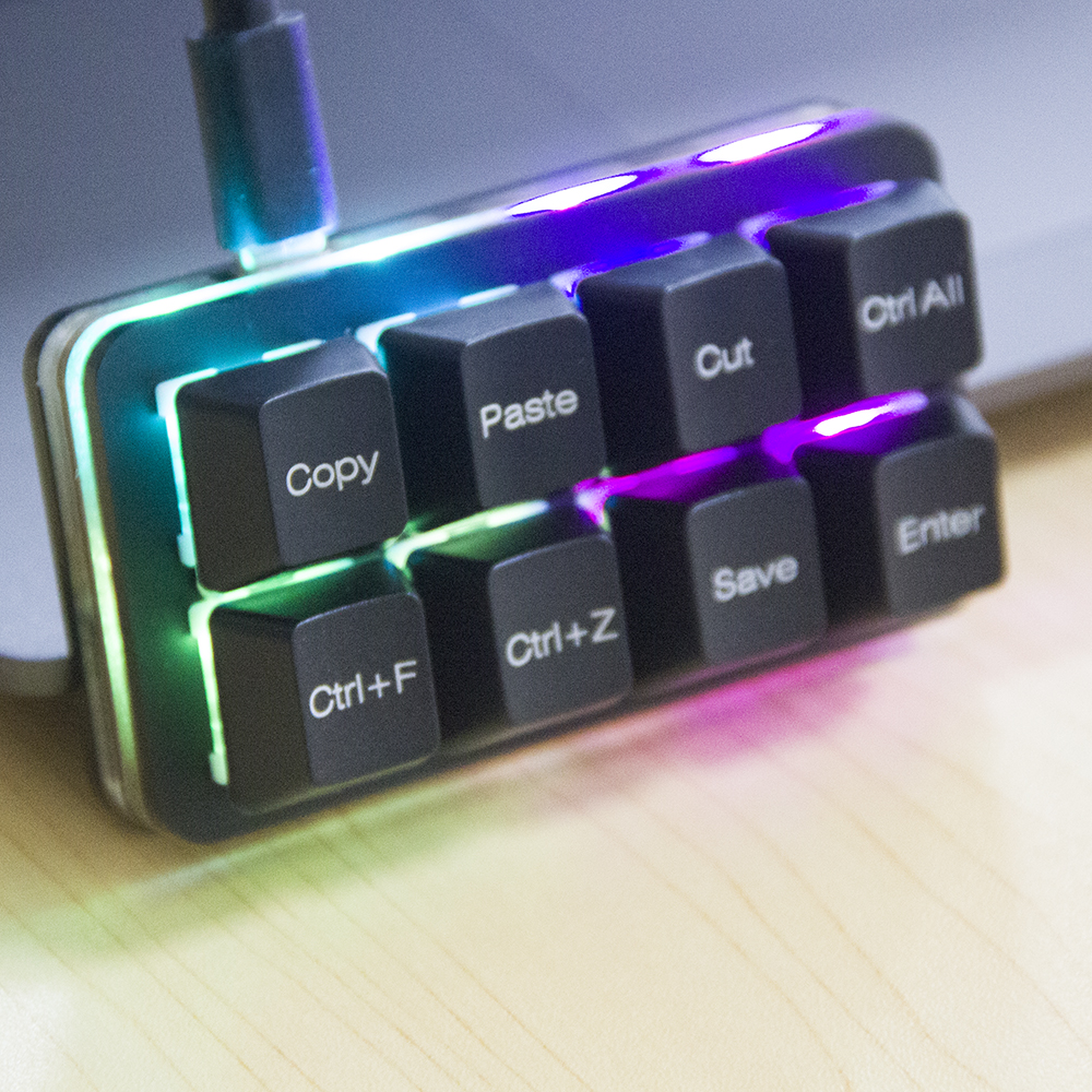 Vial Excel New 8key Keyboard B - Desk Setup Programmer บทวิจารณ์และราคา
