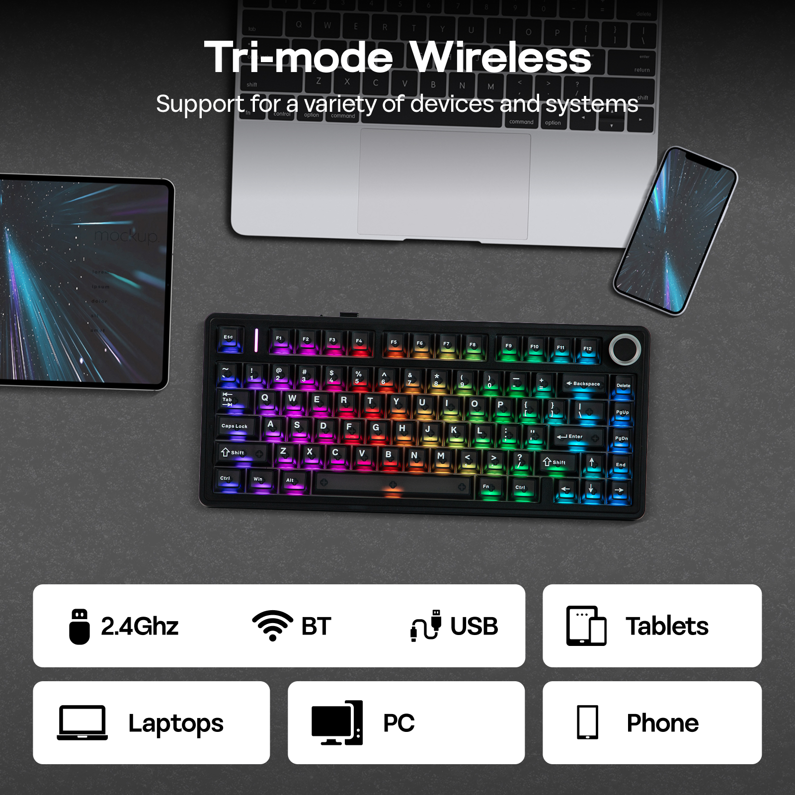 EPOMAKER x AULA F75 Ultra VIA  - Desk Setup Programmer บทวิจารณ์และราคา