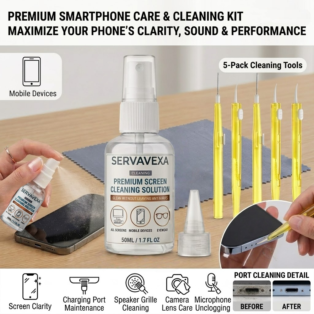 7-in-1 Screen Cleaner Spray Ki - Monitor Cleaning Kit บทวิจารณ์และราคา