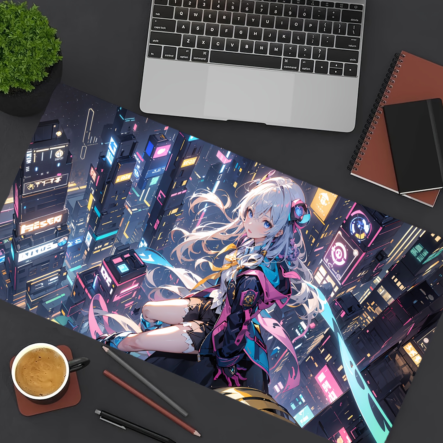XXL Desk Mat Mouse Pad soft fa - Desk Setup For Studying บทวิจารณ์และราคา