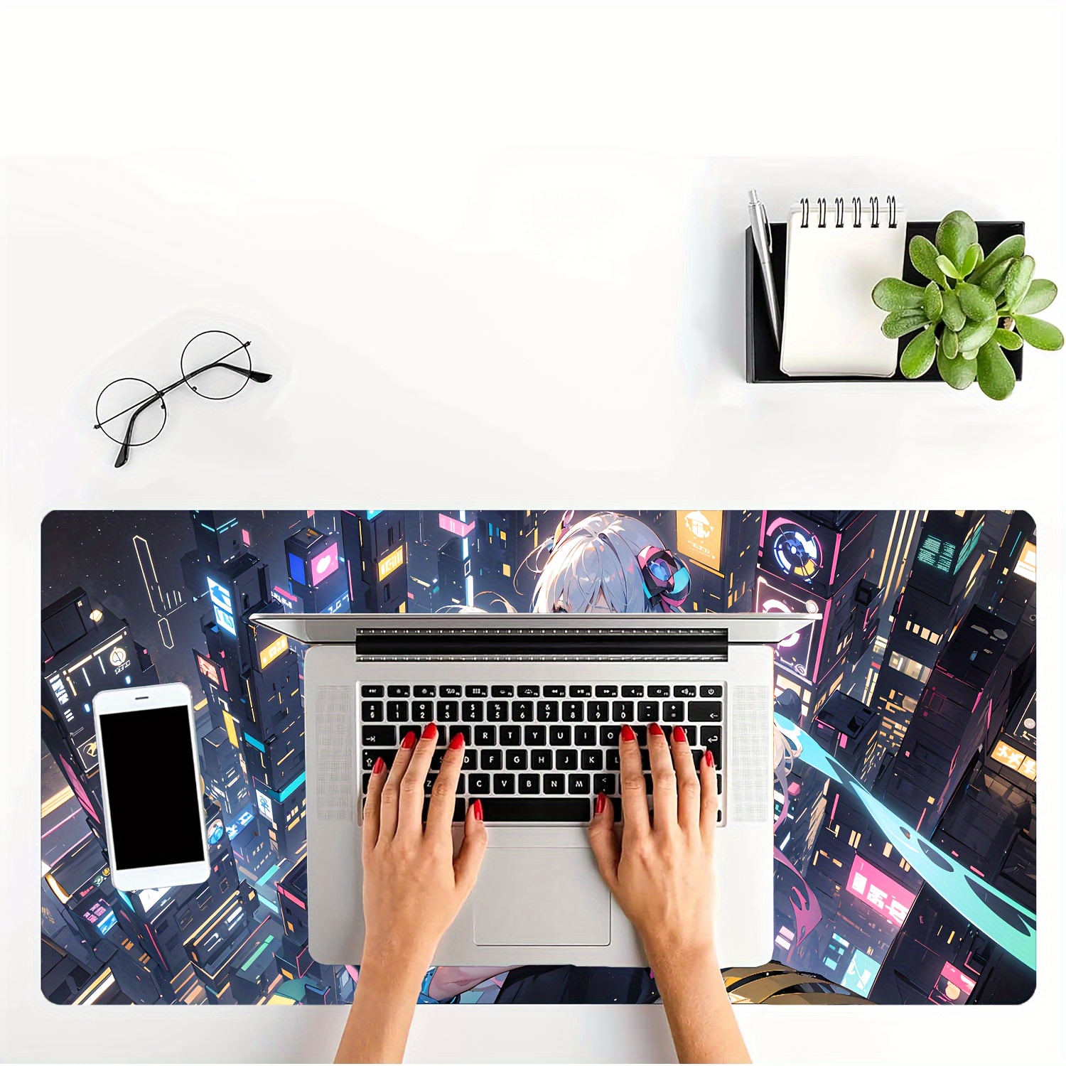 XXL Desk Mat Mouse Pad soft fa - Desk Setup For Studying บทวิจารณ์และราคา