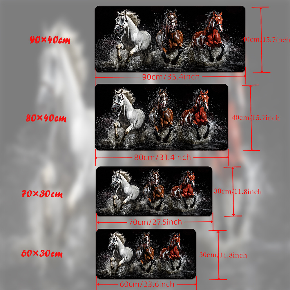 Large Mouse Pad Desk Mat Cloth - Desk Setup Study บทวิจารณ์และราคา