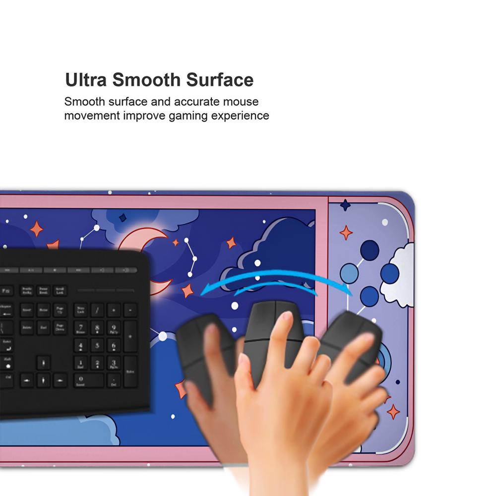 HYBXAXC Moon and Stars Large D - Desk Setup Accessories Aesthetic บทวิจารณ์และราคา