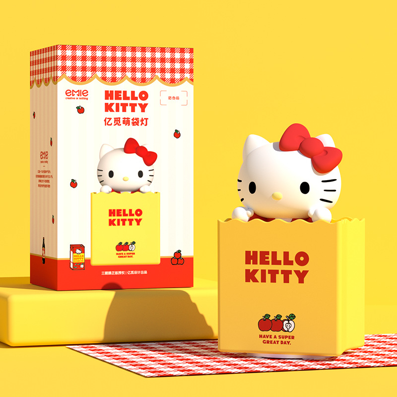 Hello Kitty Paper Bag Lamp Cre - Desk Setup Productivity บทวิจารณ์และราคา