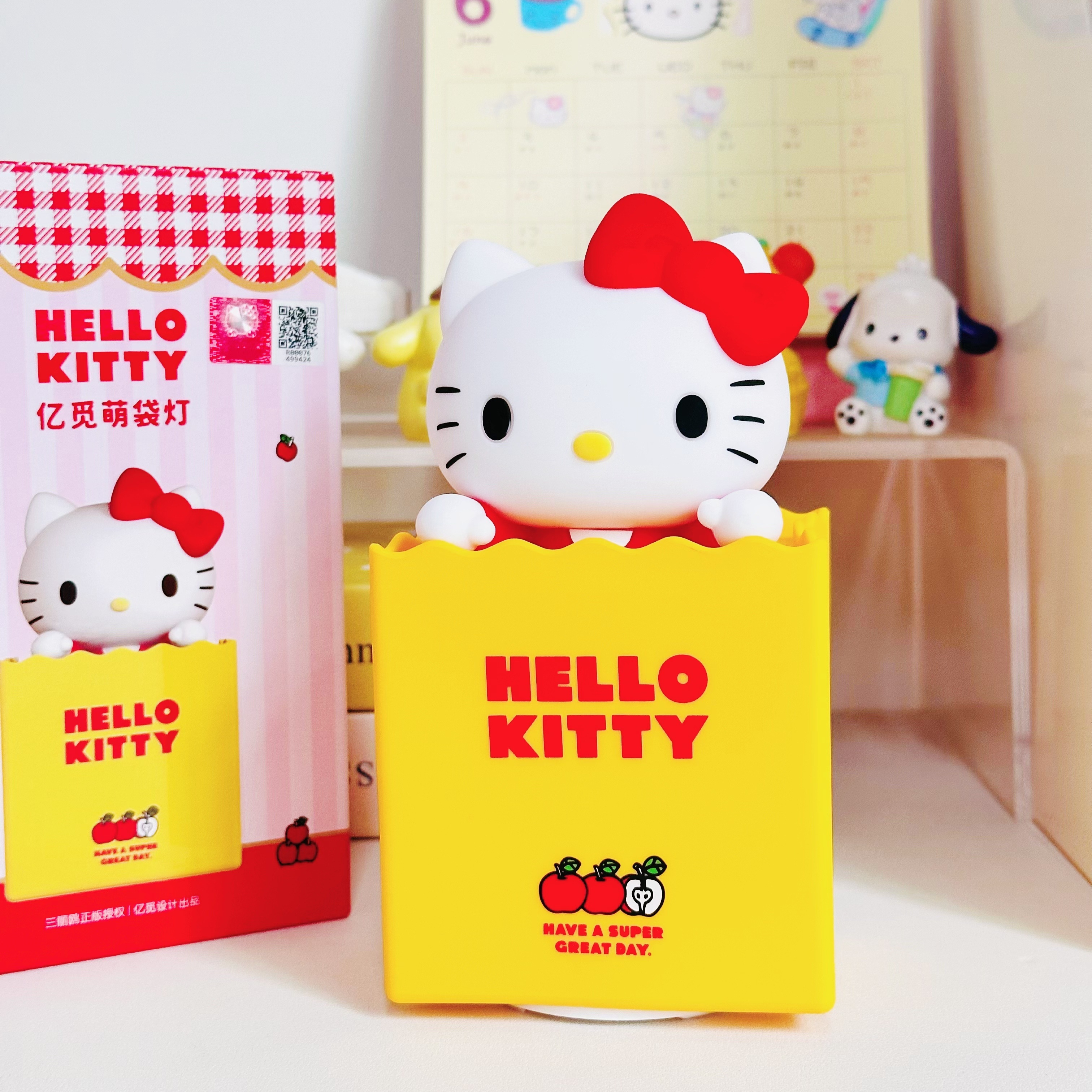 Hello Kitty Paper Bag Lamp Cre - Desk Setup Productivity บทวิจารณ์และราคา