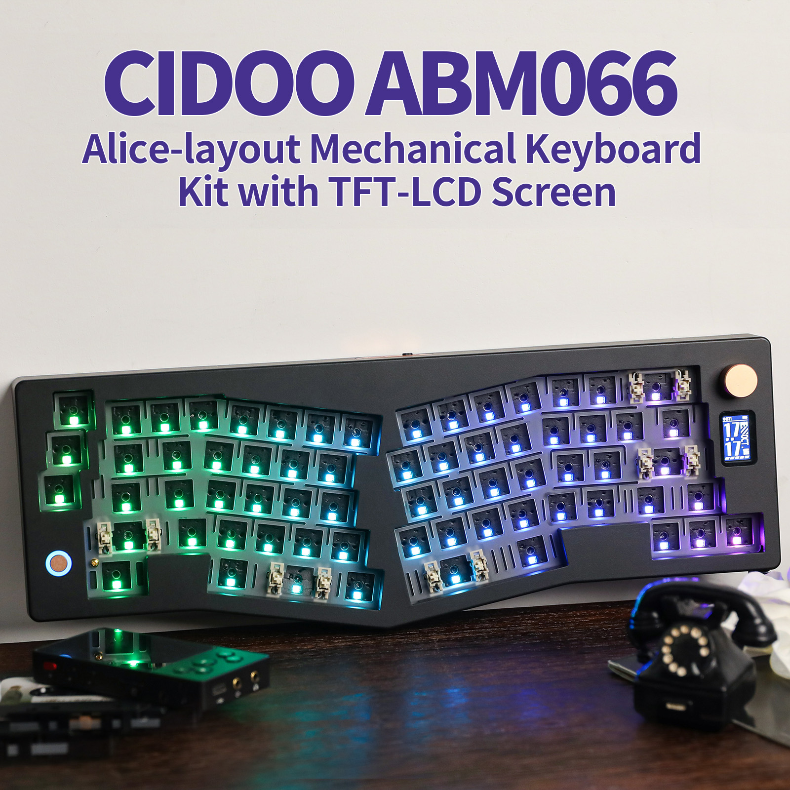 CIDOO ABM066 Barebones Kit Ali - Desk Setup Programmer บทวิจารณ์และราคา