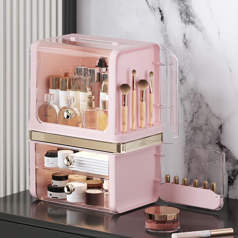 Storage box, cosmetics desktop - Desk Setup Productivity บทวิจารณ์และราคา