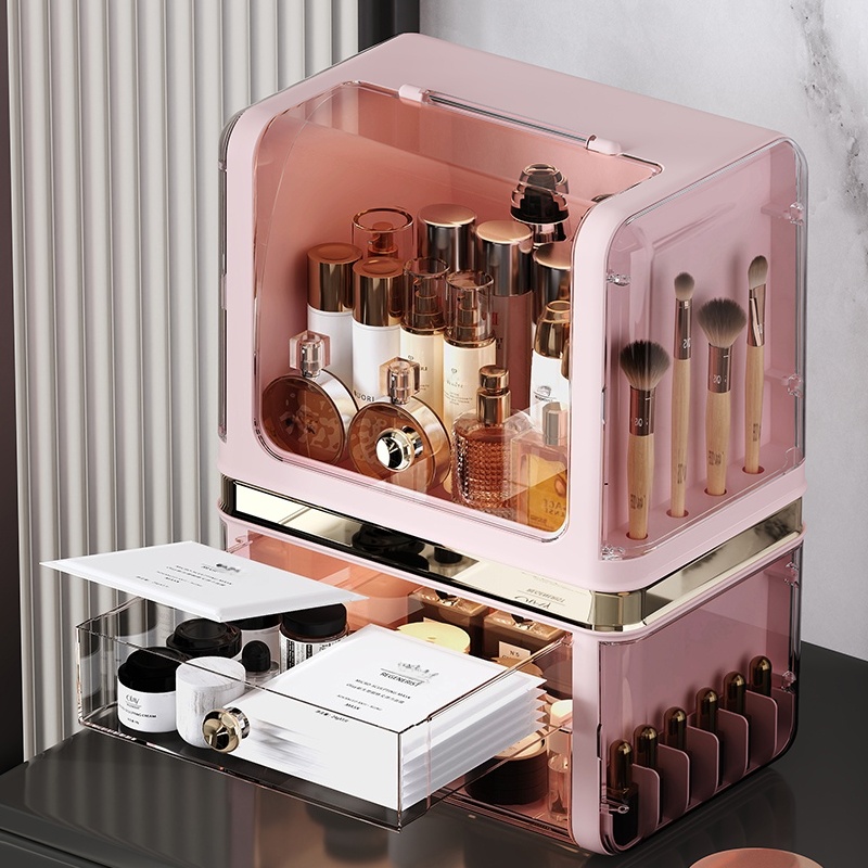 Storage box, cosmetics desktop - Desk Setup Productivity บทวิจารณ์และราคา