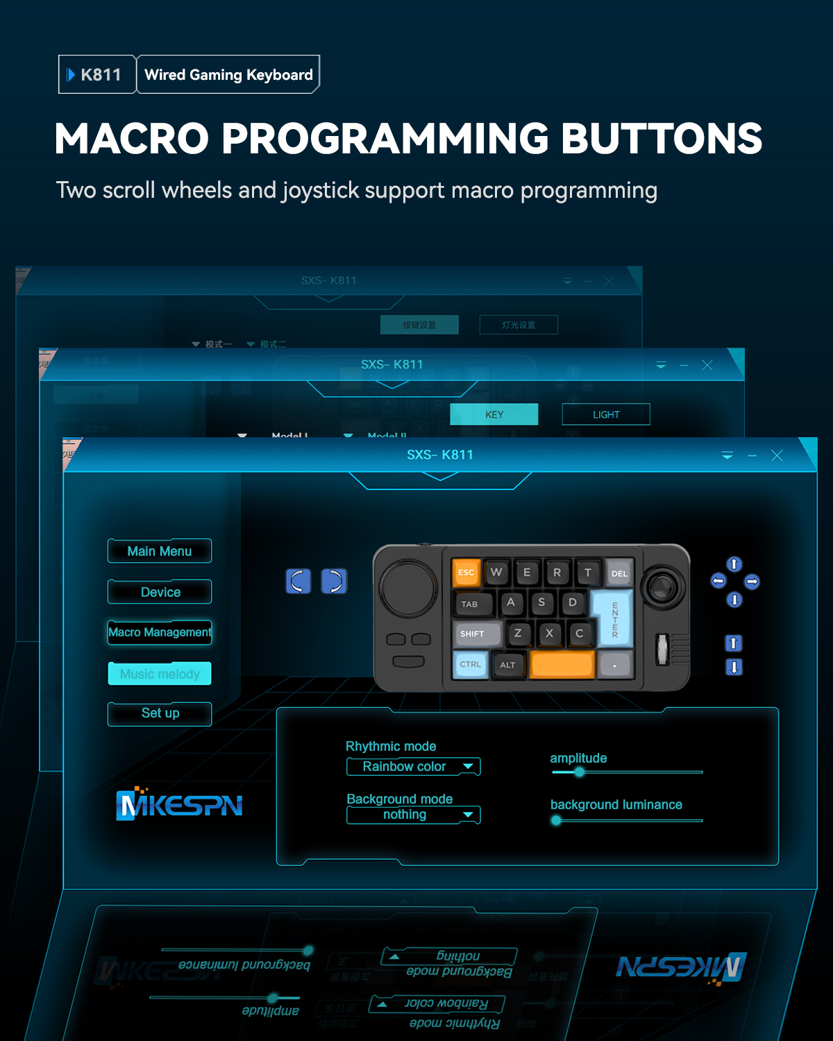 Programmable Wired Mechanical  - Desk Setup Programmer บทวิจารณ์และราคา