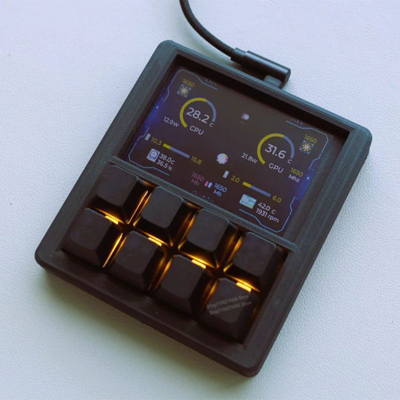 DIY Quick Keyboard Desktop Con - Desk Setup Programmer บทวิจารณ์และราคา
